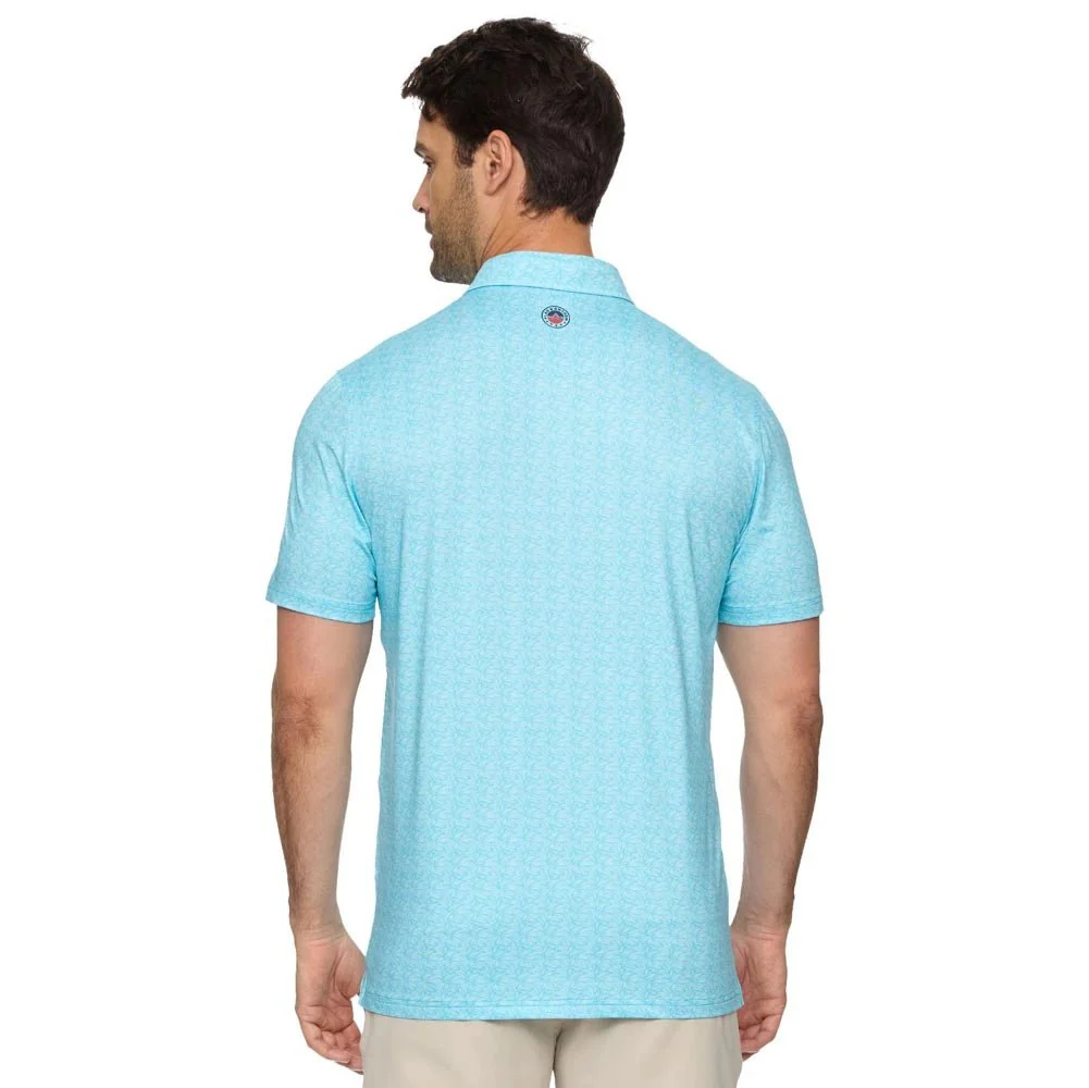 Flag & Anthem Cloverdale Leaf Print Golf Polo - Image 4