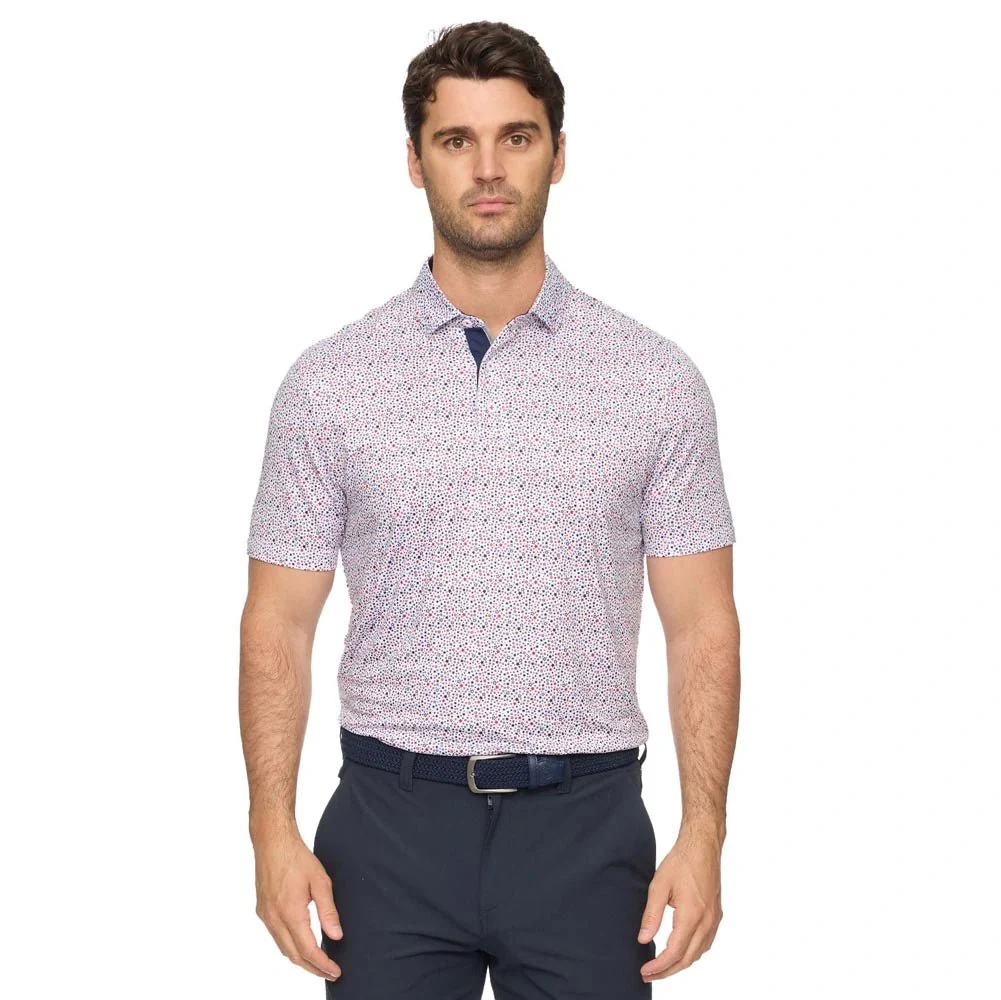 Flag & Anthem Dolton Star Print Golf Polo