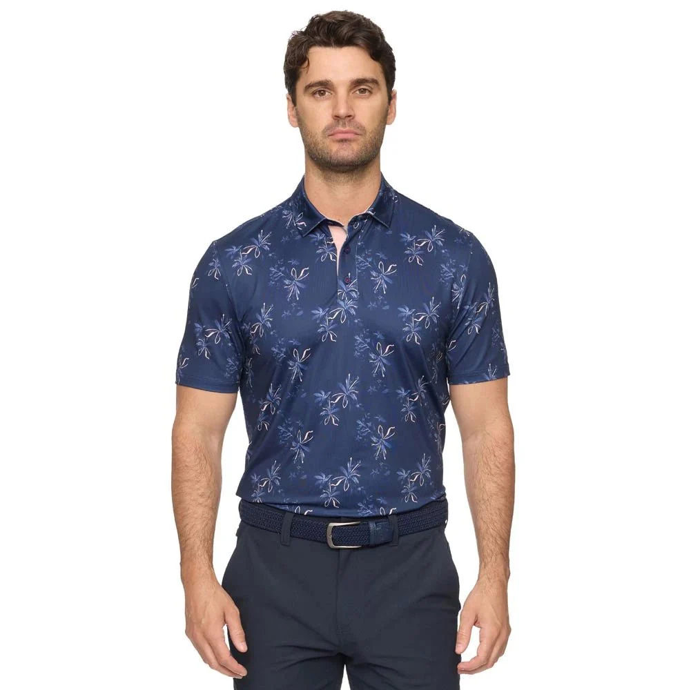 Flag & Anthem Kingman Floral Print Golf Polo