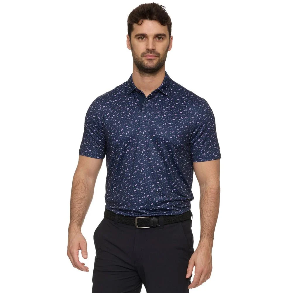 Flag & Anthem Laguna Drink Print Golf Polo