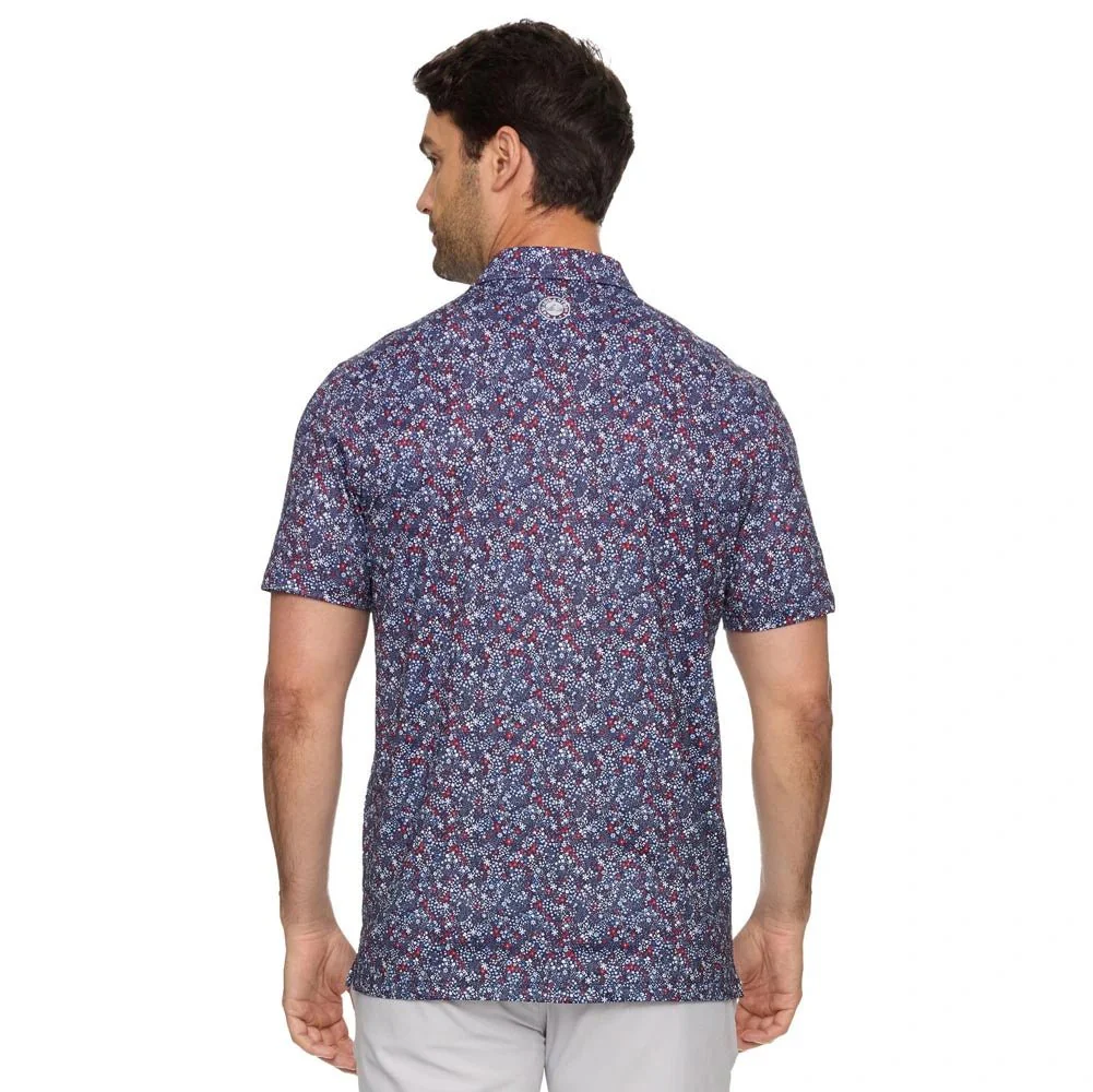 Flag & Anthem Rosston Floral Print Golf Polo - Image 2