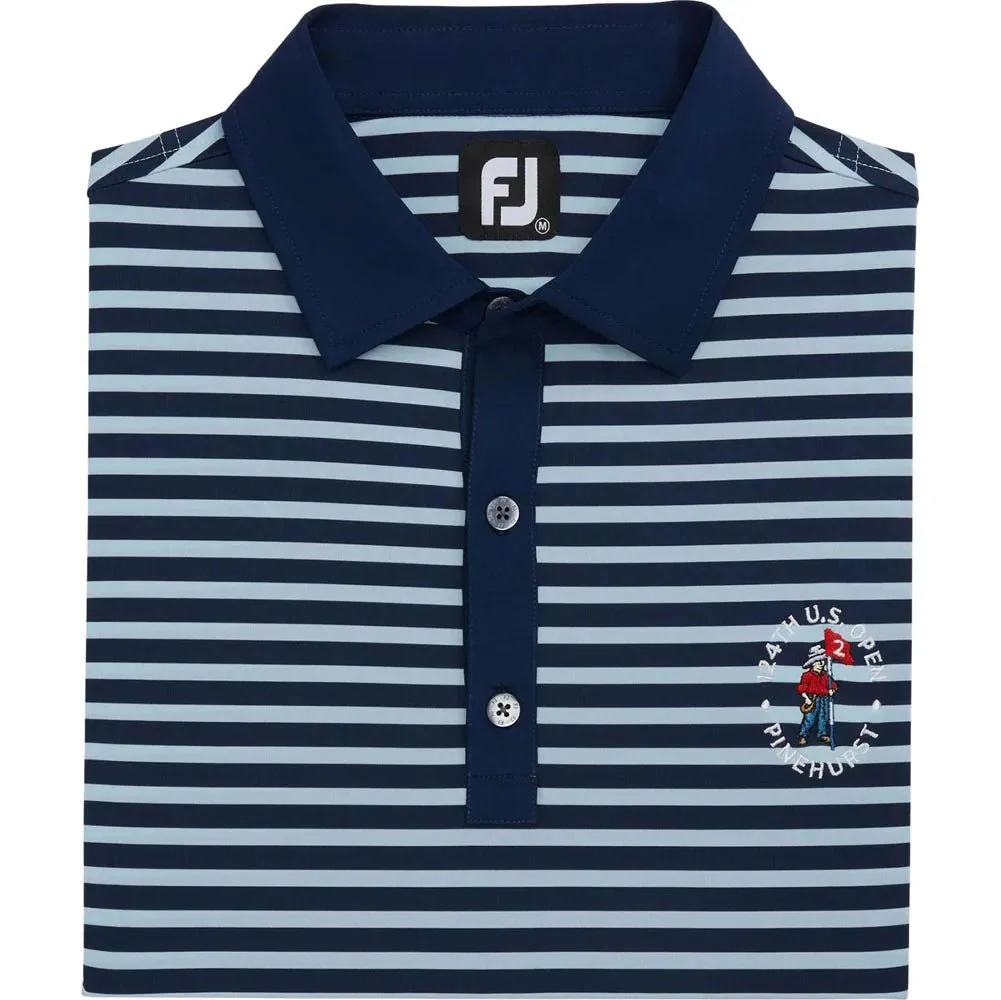 FootJoy 2024 U.S. Open Stripe Lisle Golf Polo - Image 4