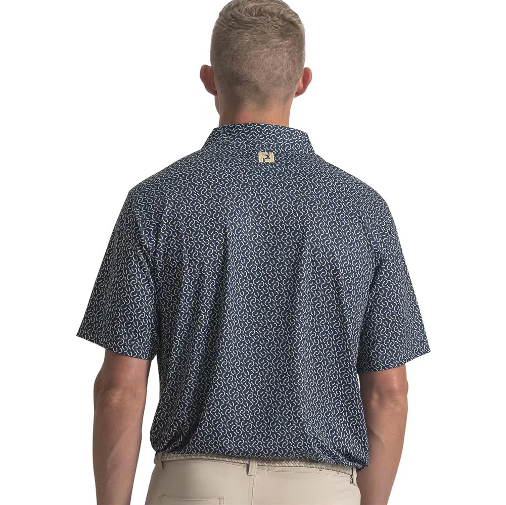 FootJoy Arc Geo Lisle Golf Polo - Image 2