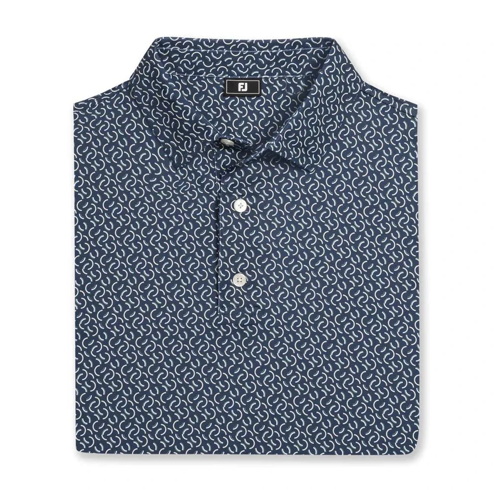FootJoy Arc Geo Lisle Golf Polo - Image 4