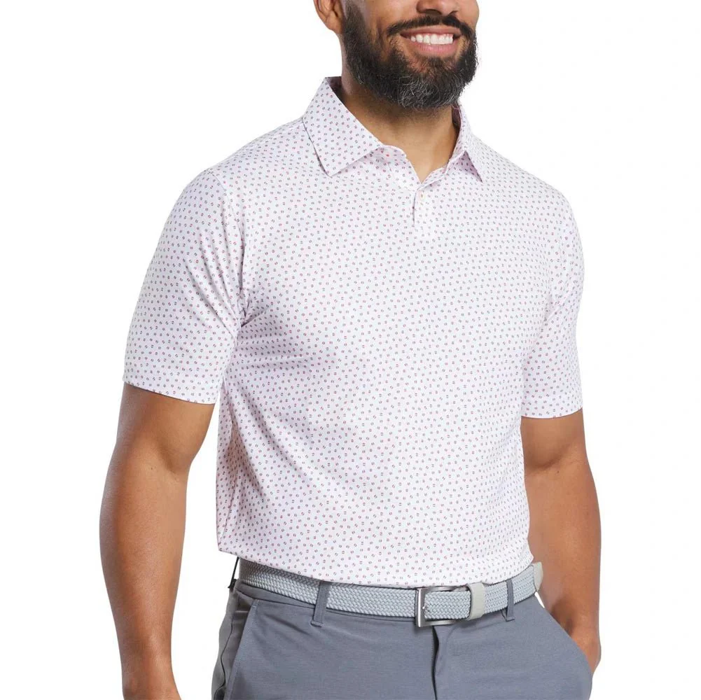 FootJoy Bounce Print Stretch Pique Golf Polo - Previous Season Style