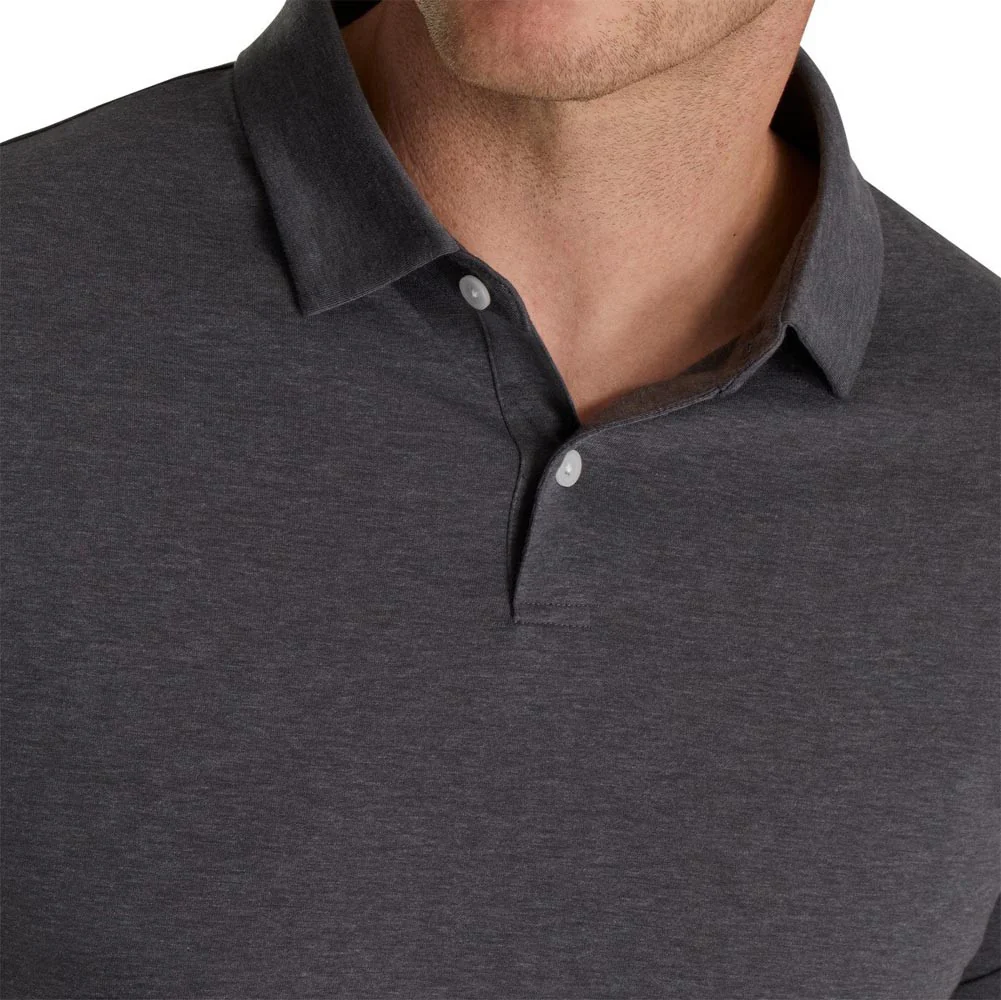 FootJoy drirelease Solid Jersey Self Collar Polo - Athletic Fit - Image 3