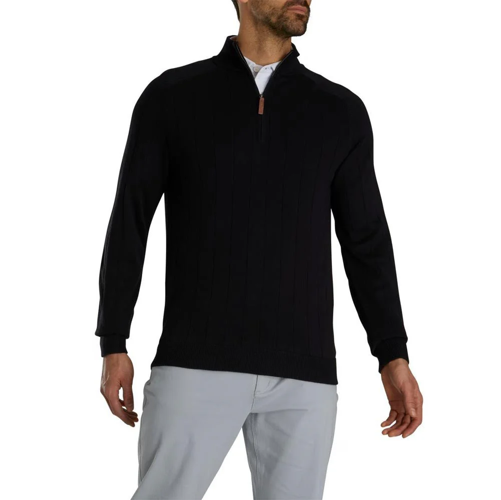 FootJoy Drop Needle Lined Golf Sweater - Image 2
