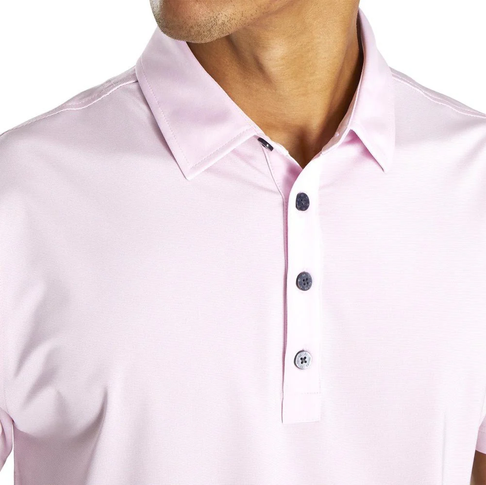 FootJoy End On End with Solid Trim Lisle Self Collar Polo - Image 7