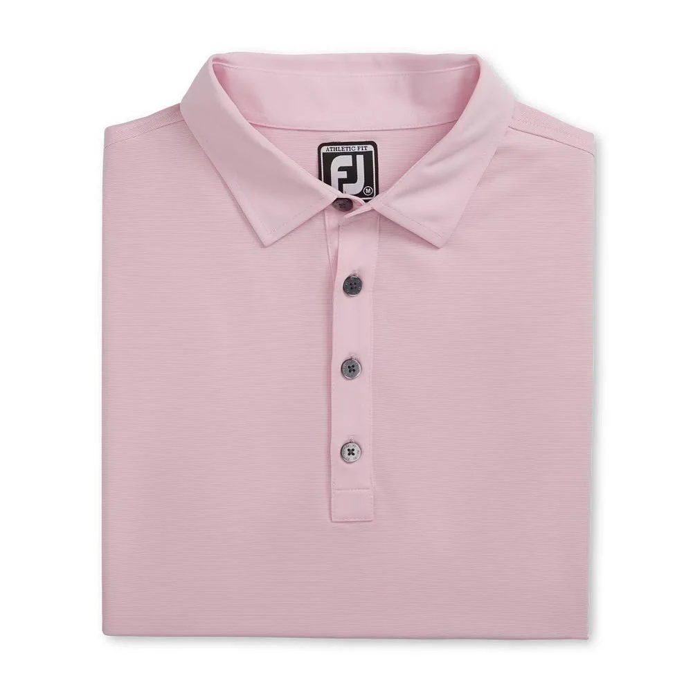 FootJoy End On End with Solid Trim Lisle Self Collar Polo - Image 8