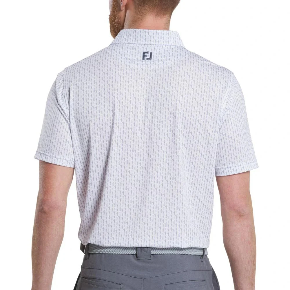 FootJoy Figure Print Golf Polo - Image 2