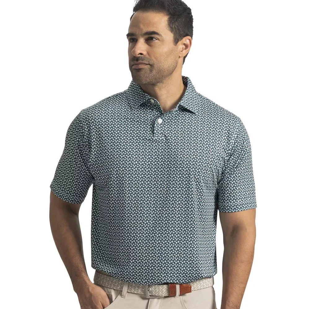 FootJoy Floral Mark Lisle Golf Polo