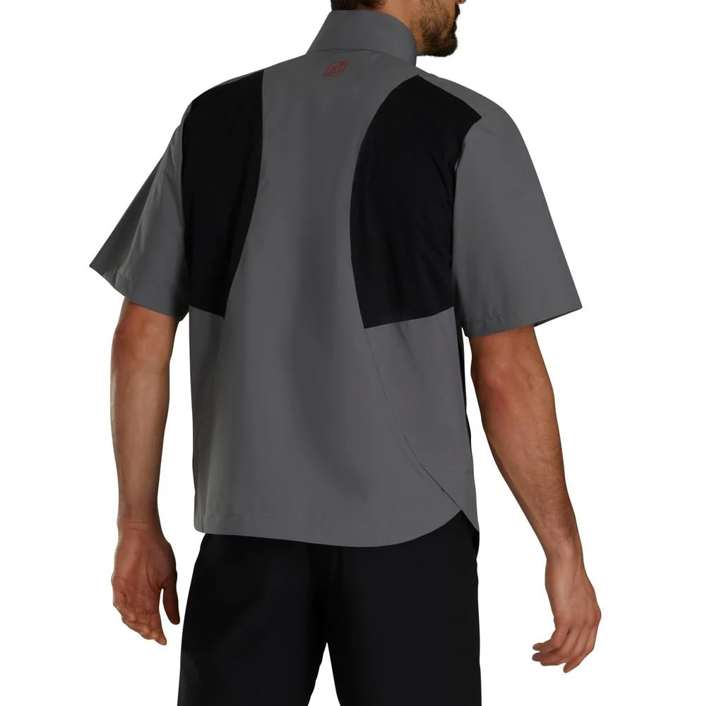 FootJoy HydroLite X Short Sleeve Golf Rain Shirt - Image 19
