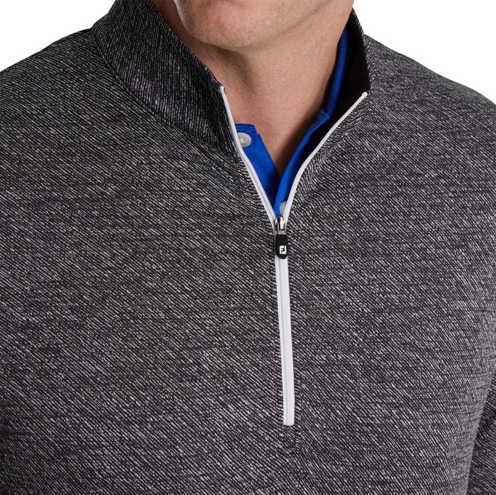 FootJoy Jacquard Texture Golf Midlayer - Image 2