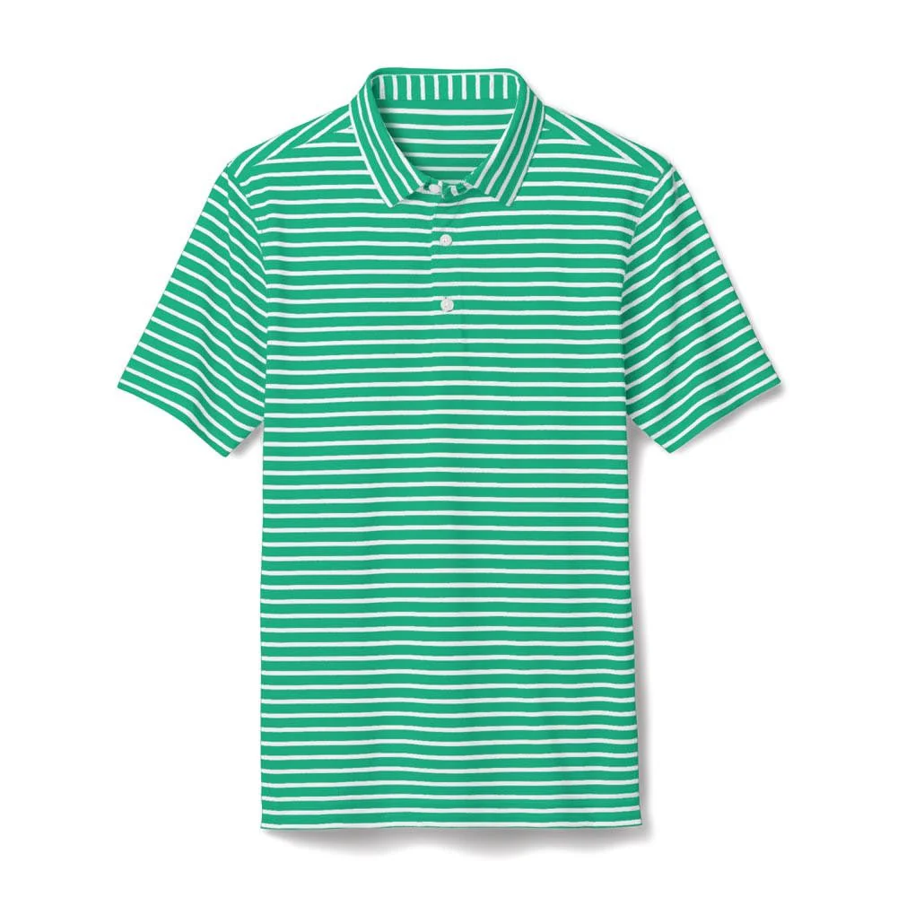 FootJoy Junior Striped Pique Self Collar Polo - Image 6