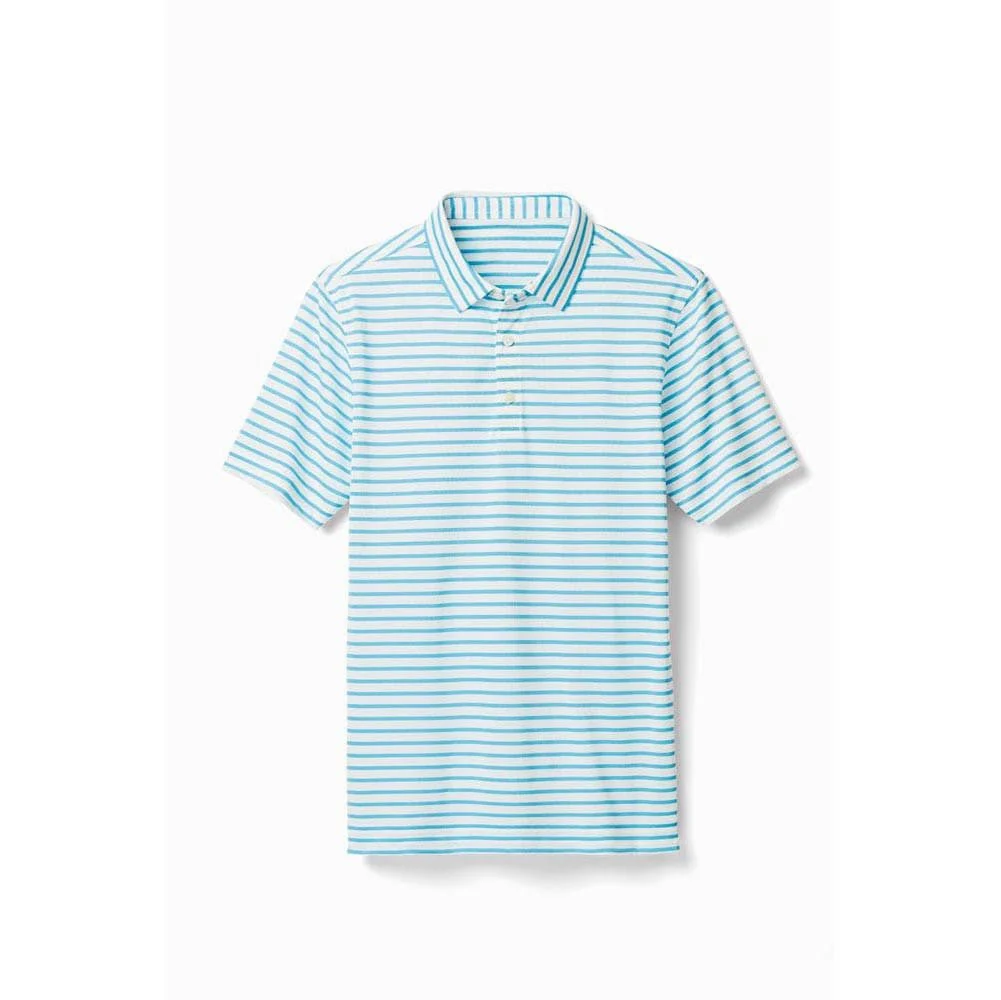 FootJoy Junior Striped Pique Self Collar Polo - Image 8