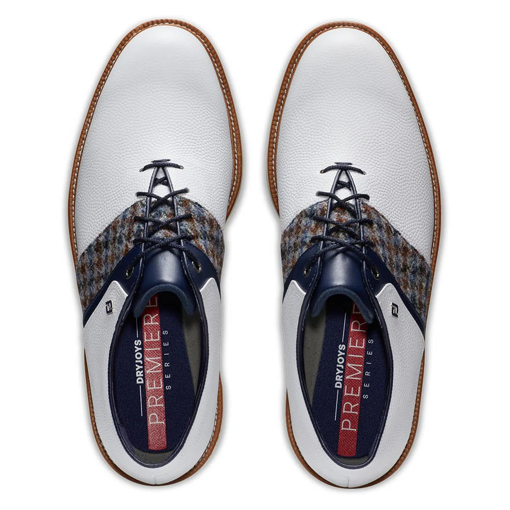 FootJoy Men's Limited Edition Harris Tweed DryJoys Premiere Series Packard Golf Shoes 54334 - Image 4