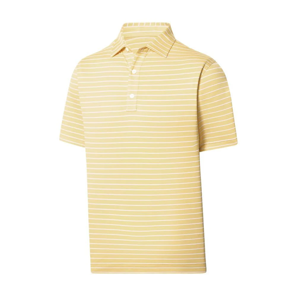 FootJoy Lisle Triple Pinstripe Self Collar Polo - Image 13