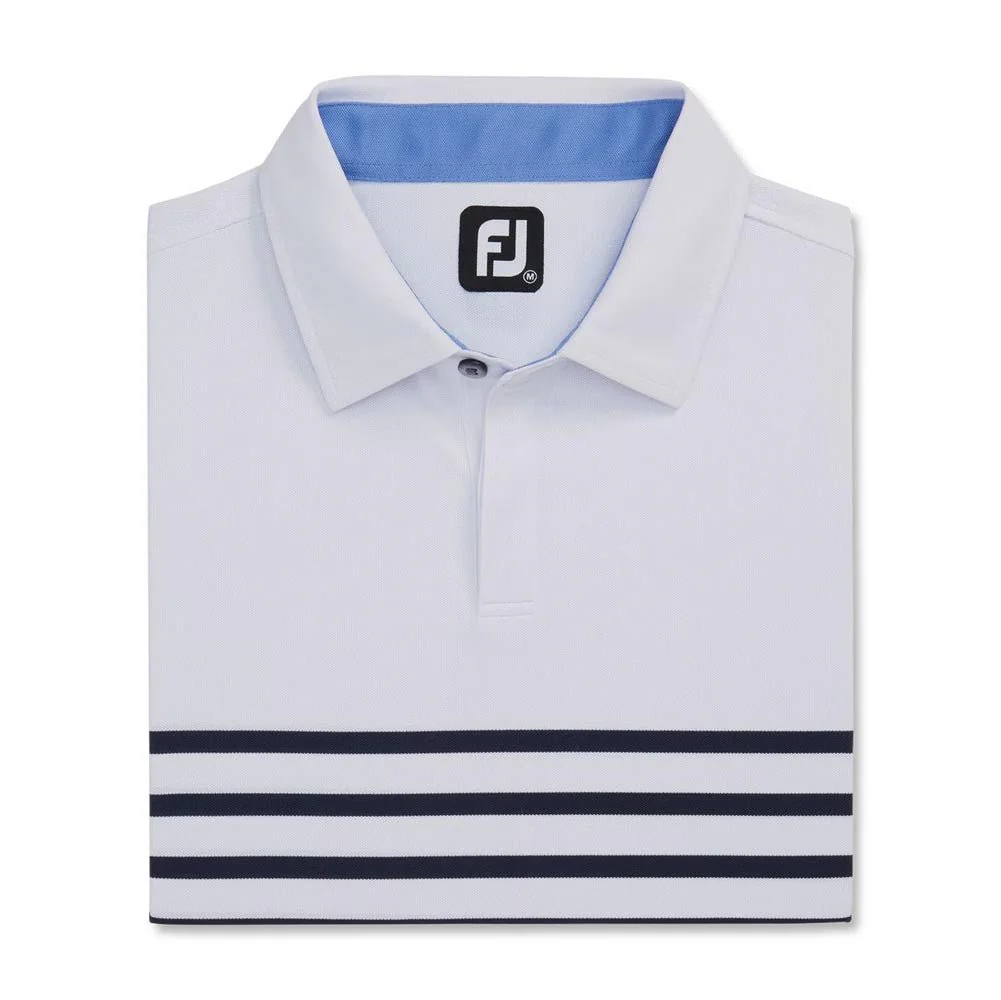 FooJoy Modern Engineering Stretch Pique Self Collar Polo - Image 4