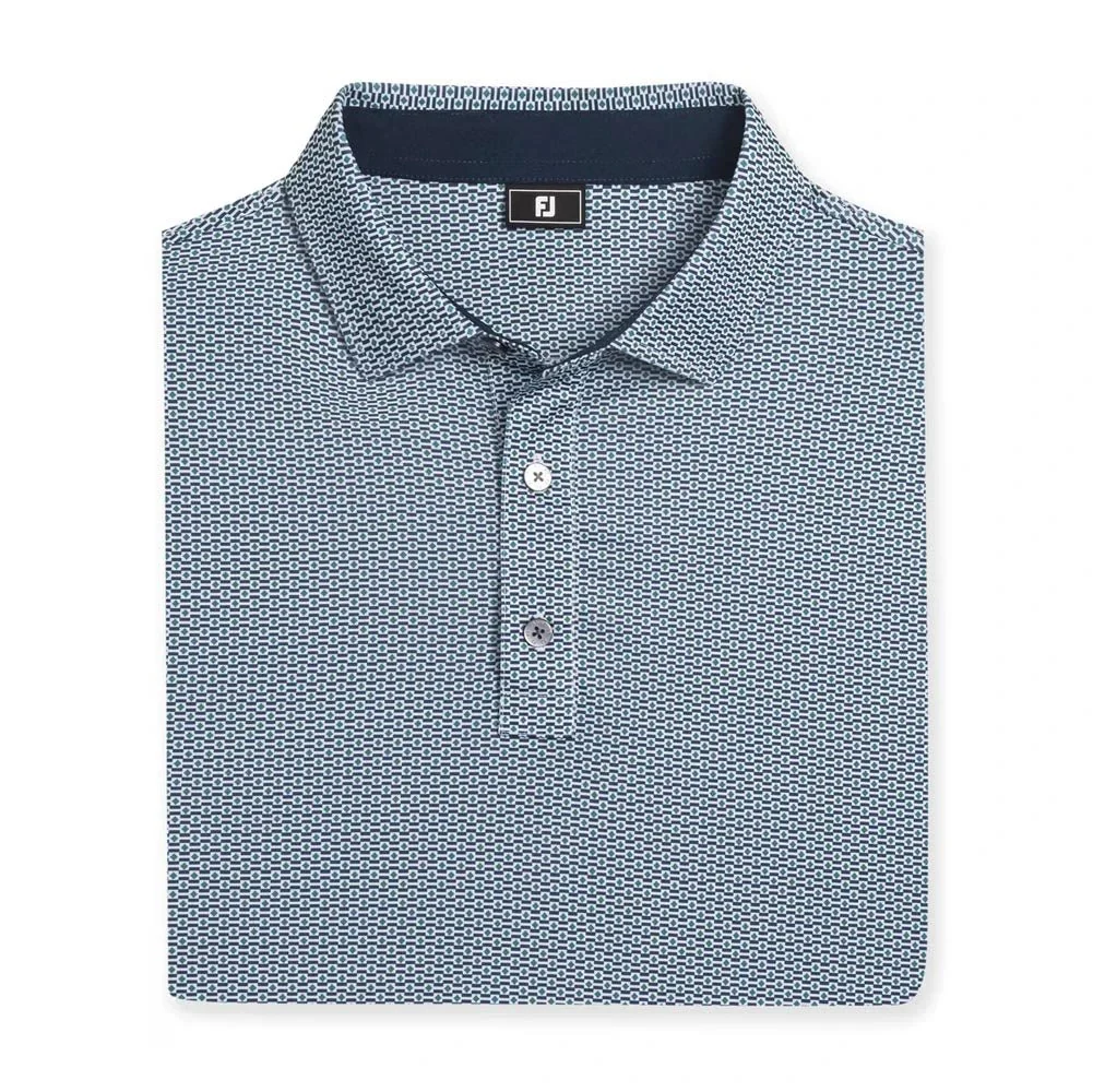 FootJoy Nautical Flag Lisle Golf Polo - Image 4