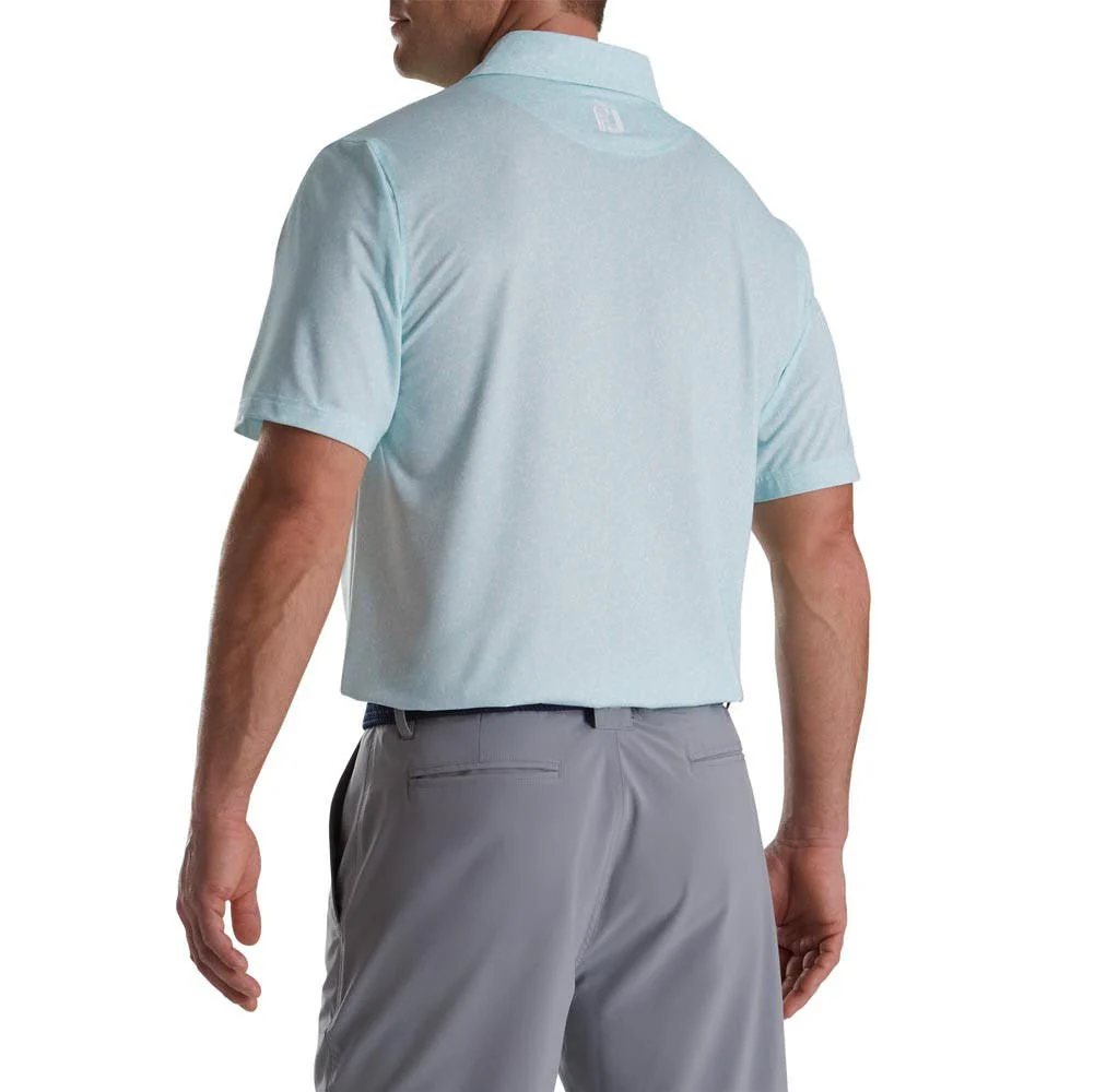 FootJoy Paint Splatter Print Lisle Self Collar Polo - Image 2