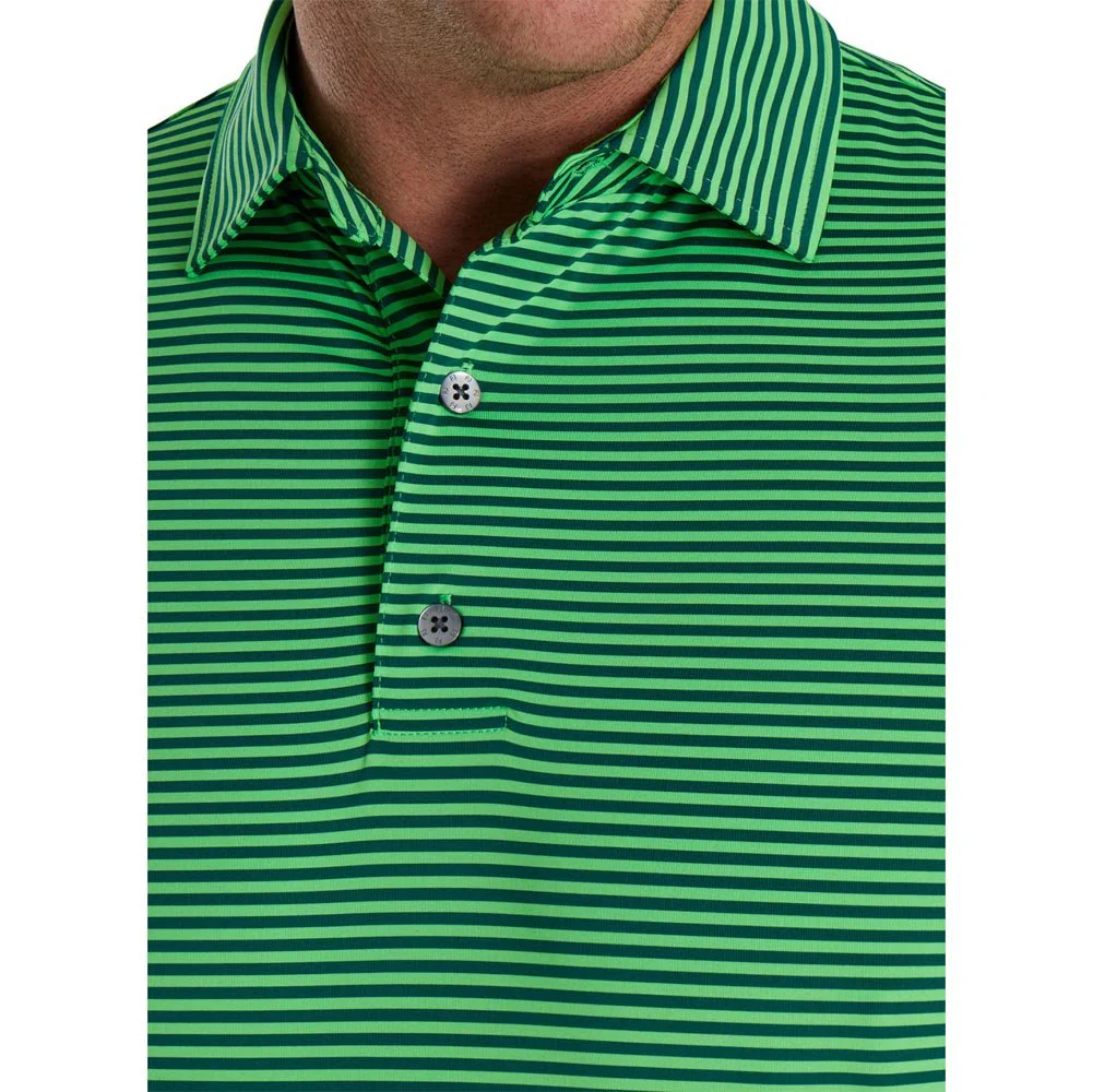 FootJoy ProDry Lisle Feeder Stripe Golf Polo - Previous Season Style - Image 3