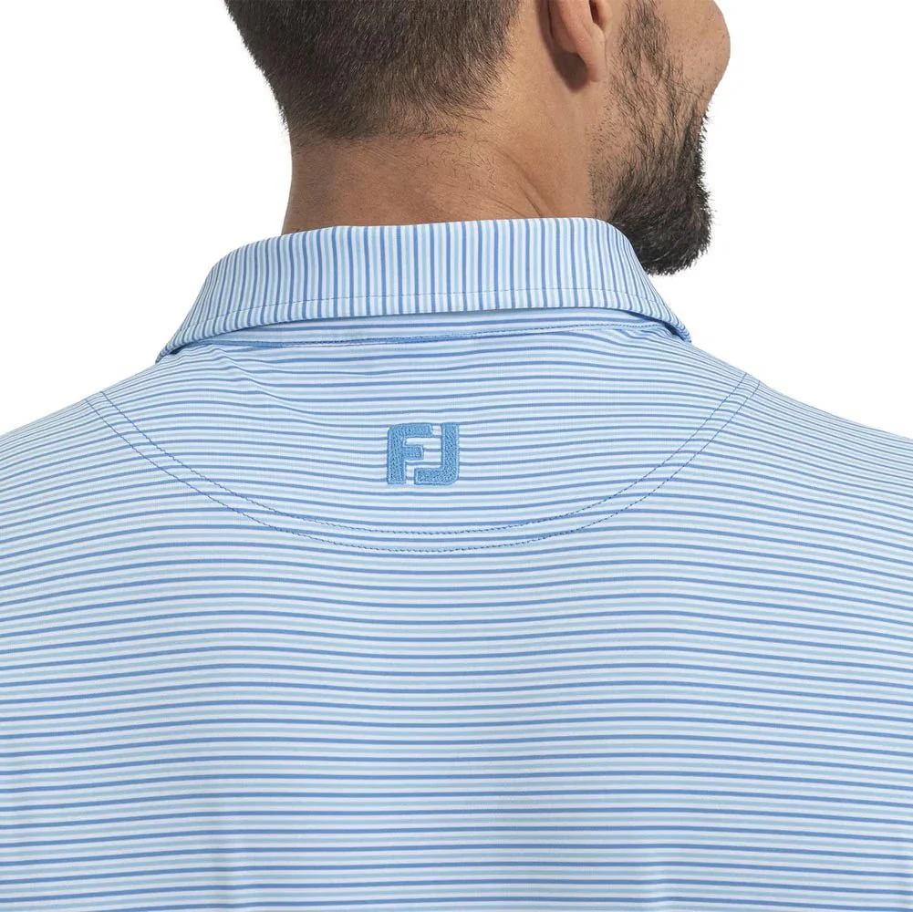 FootJoy Smooth Stripe Lisle Golf Polo - Image 11