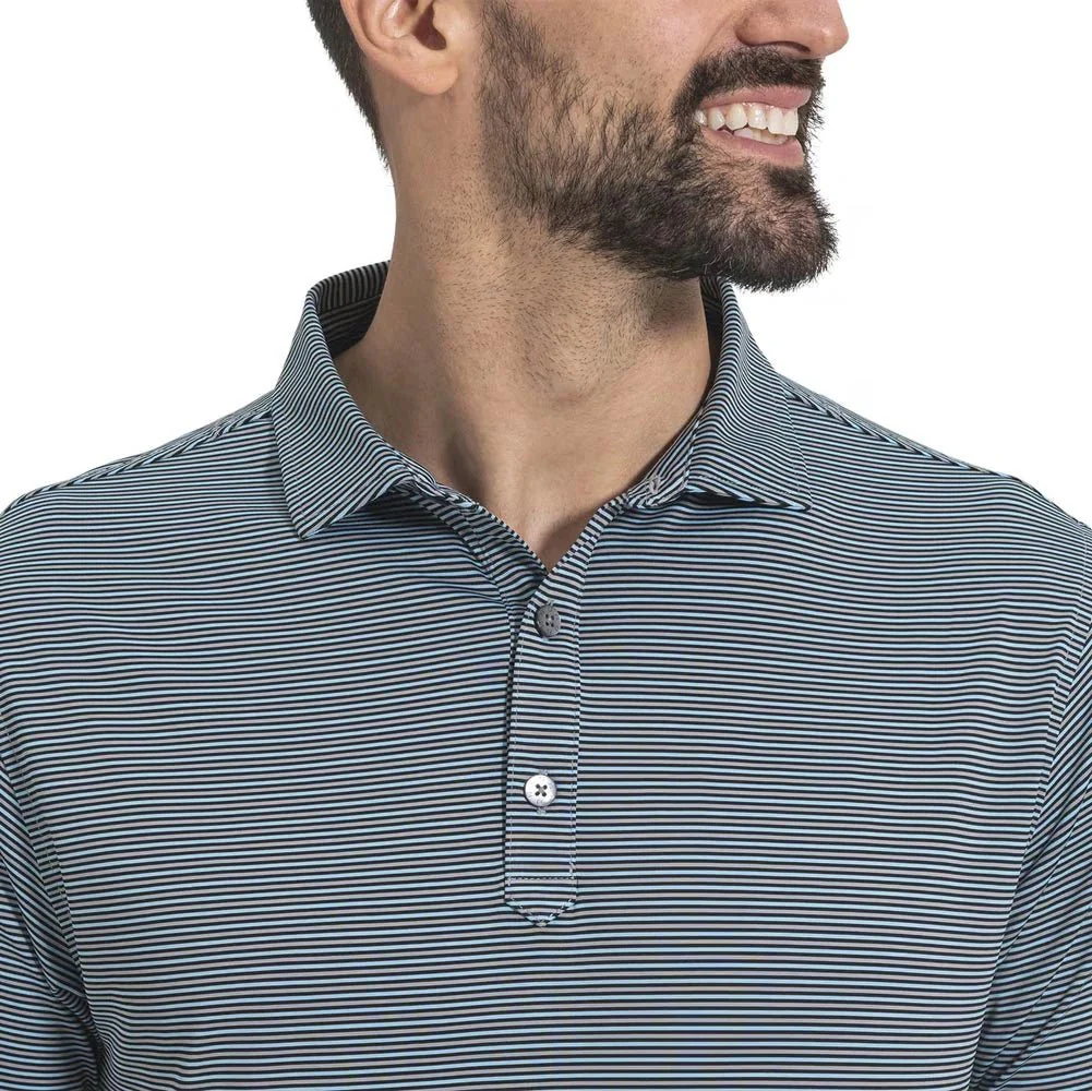 FootJoy Smooth Stripe Lisle Golf Polo - Image 3