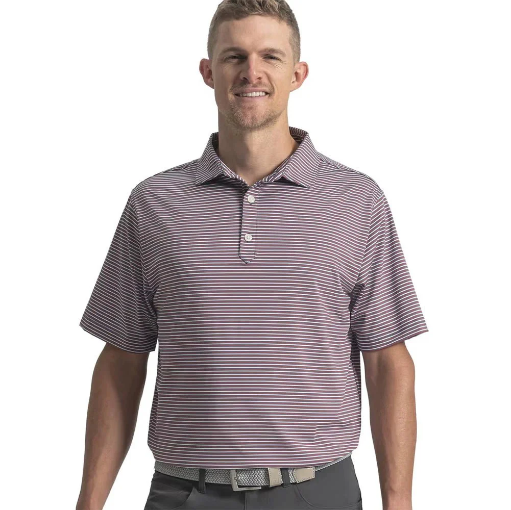 FootJoy Smooth Stripe Lisle Golf Polo - Image 5