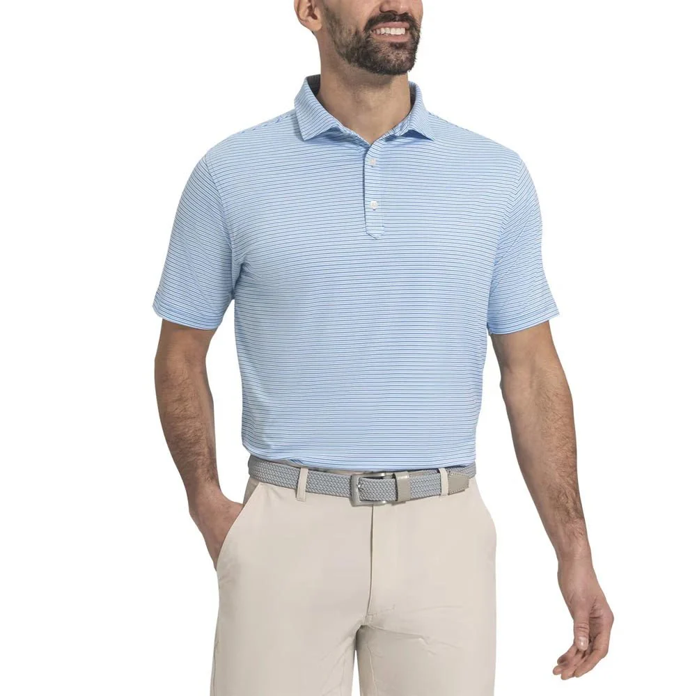 FootJoy Smooth Stripe Lisle Golf Polo - Image 9
