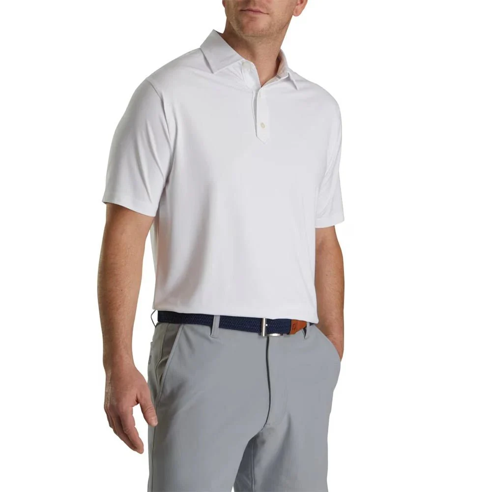 FootJoy Solid Lisle Golf Polo - Image 10