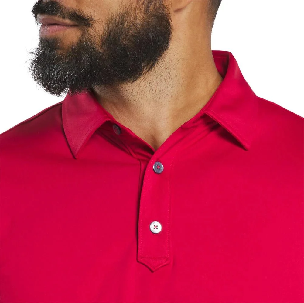 FootJoy Solid Lisle Golf Polo - Image 3