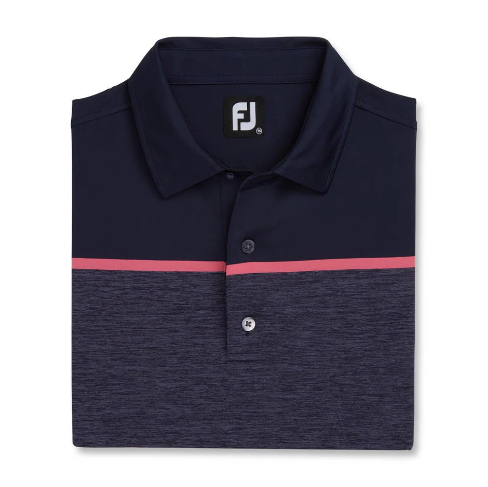 FootJoy Spacedye Block Lisle Self Collar Polo - Image 2