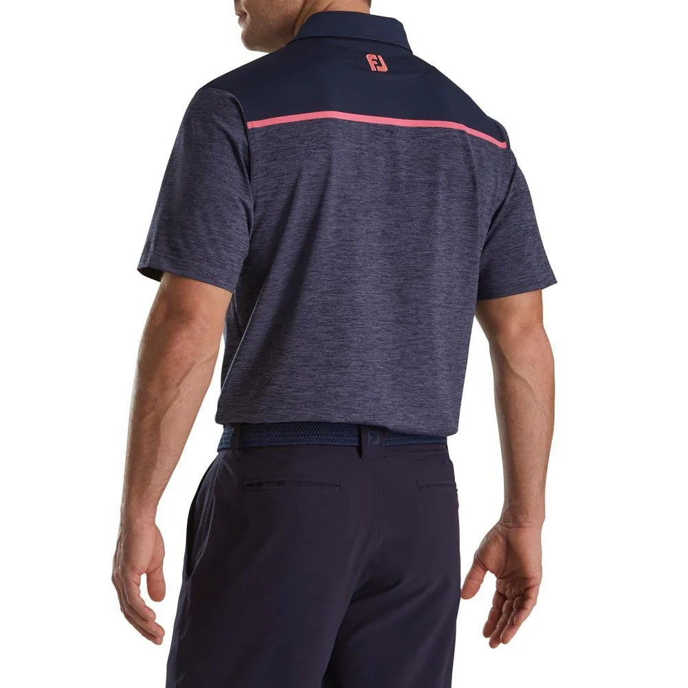 FootJoy Spacedye Block Lisle Self Collar Polo - Image 4
