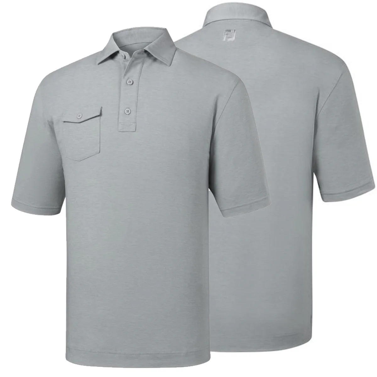 FootJoy Spun Poly Chest Pocket Golf Polo - Closeout - Image 4