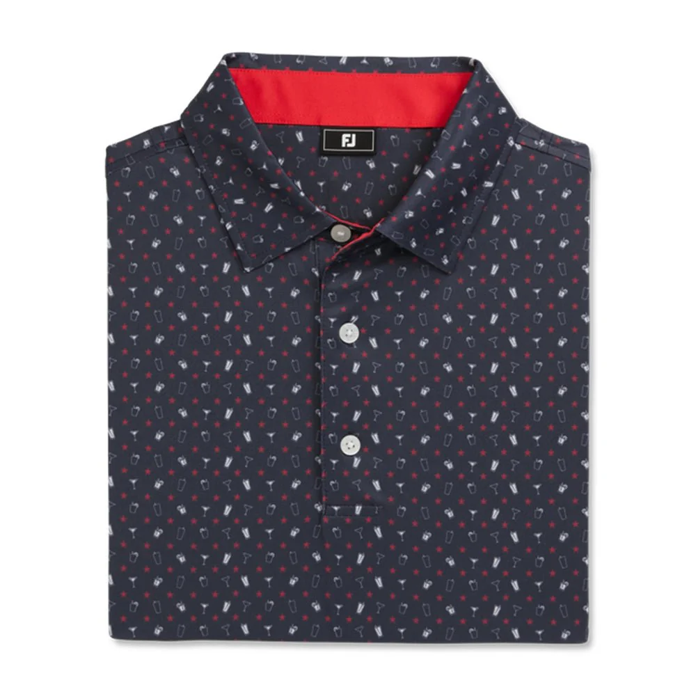 FootJoy Star Cocktail Golf Polo - Image 4