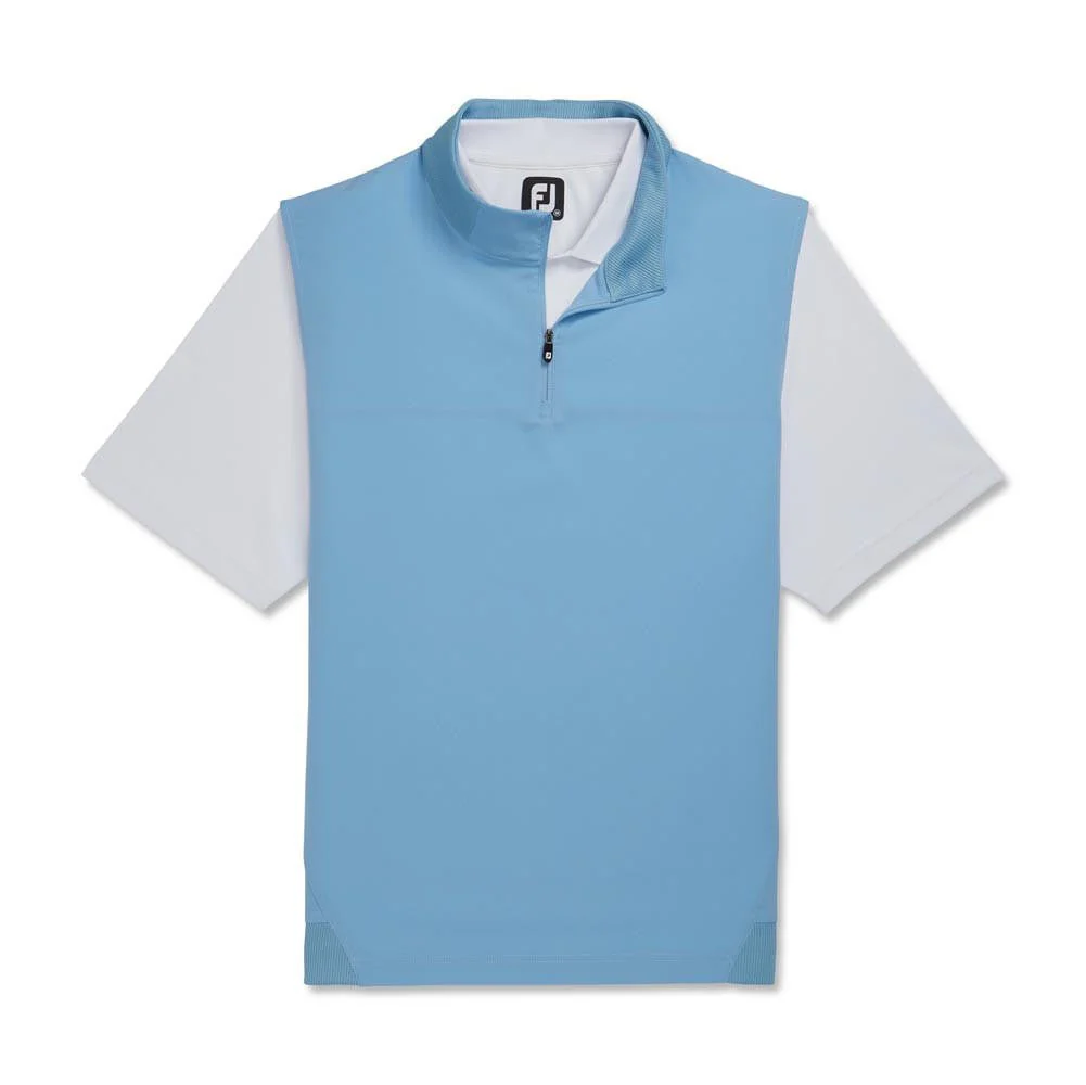 FootJoy Stretch Woven Golf Vest with Knit Accents - Image 6