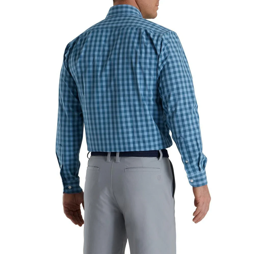 FootJoy Stretch Woven Gingham Shirt - Image 10