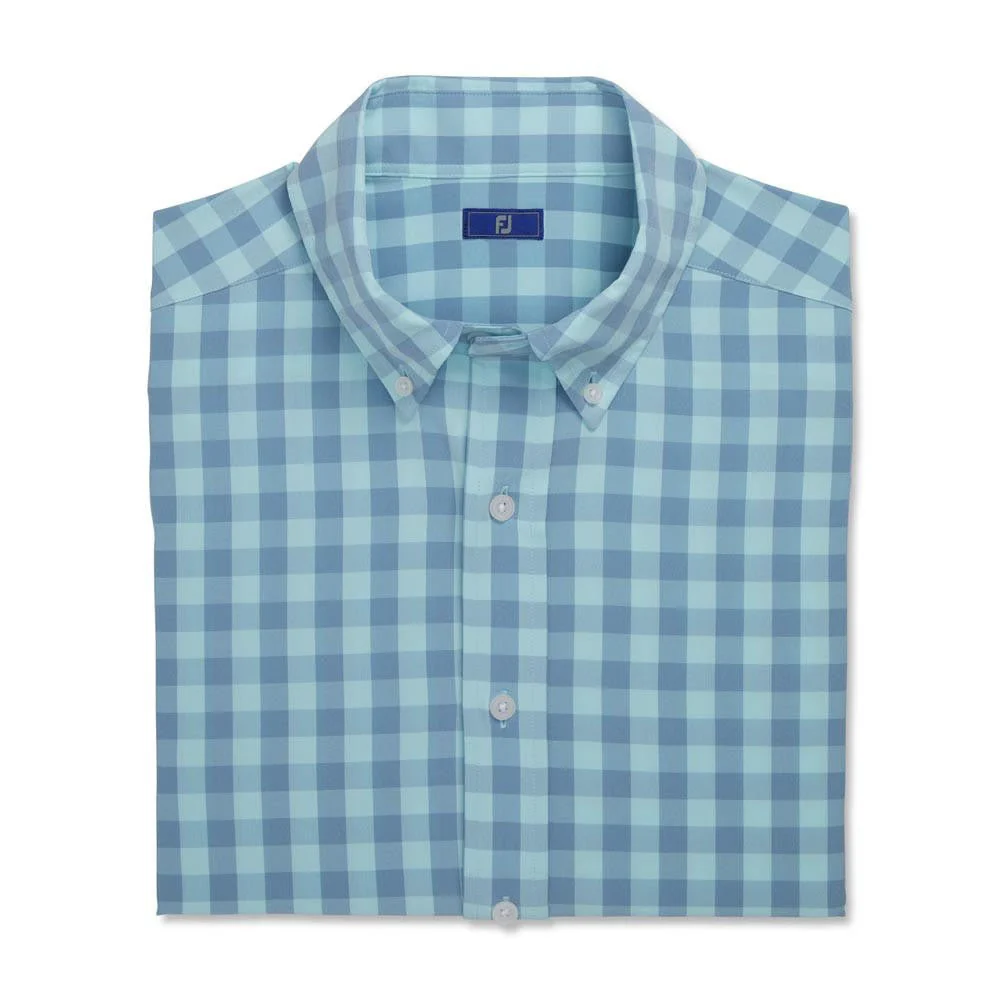 FootJoy Stretch Woven Gingham Shirt - Image 2