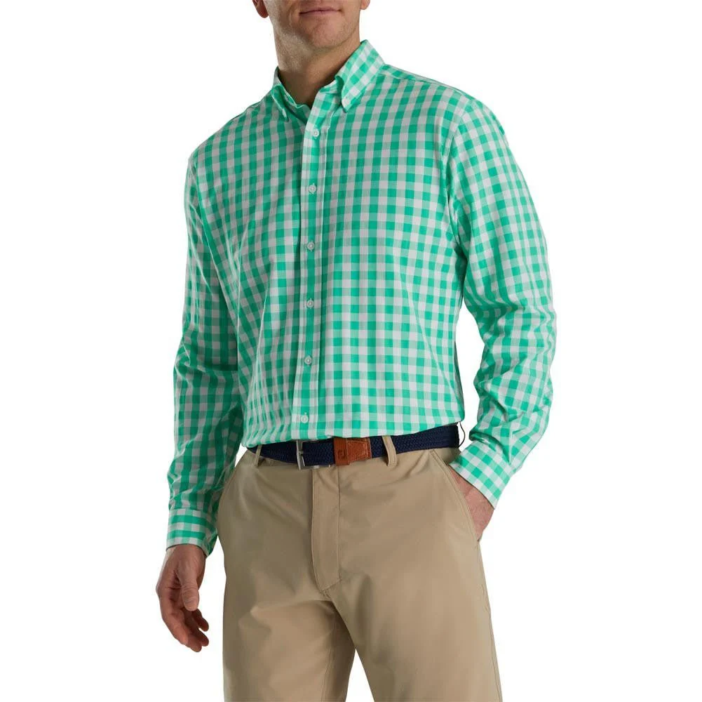 FootJoy Stretch Woven Gingham Shirt - Image 20