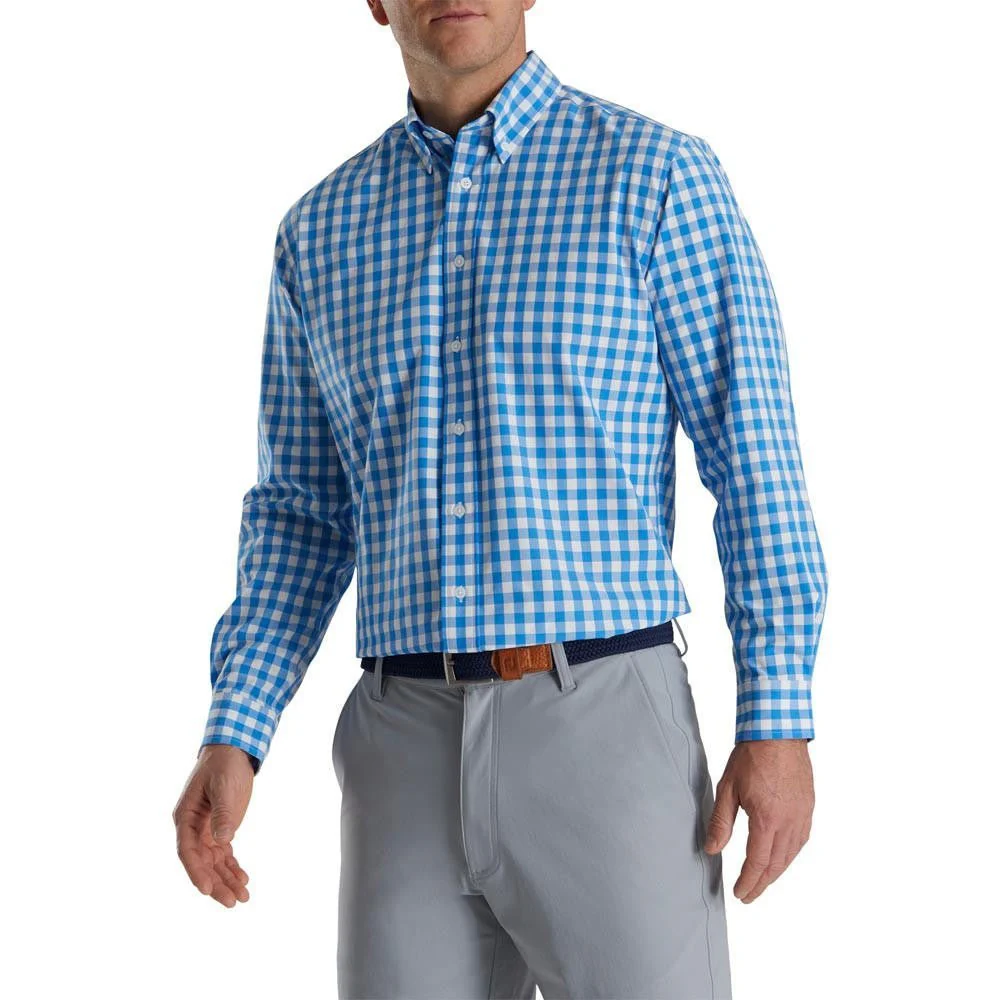 FootJoy Stretch Woven Gingham Shirt - Image 21