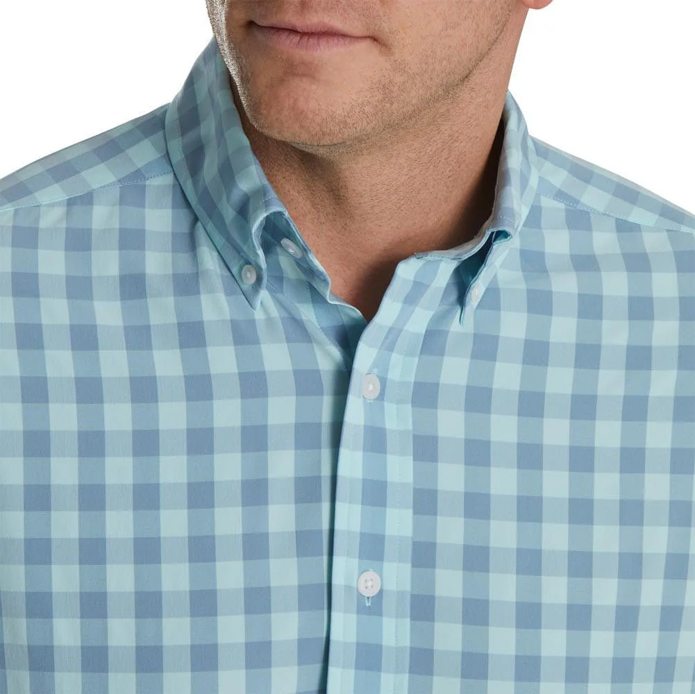 FootJoy Stretch Woven Gingham Shirt - Image 3