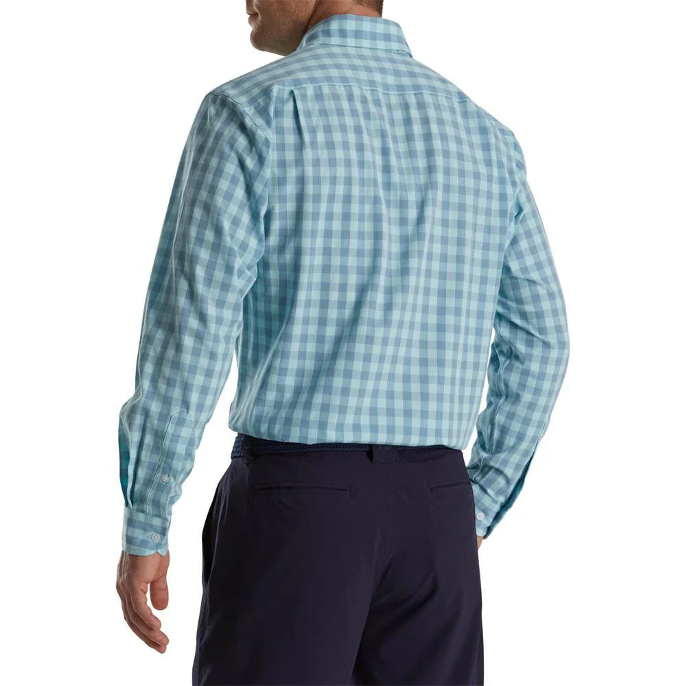 FootJoy Stretch Woven Gingham Shirt - Image 5