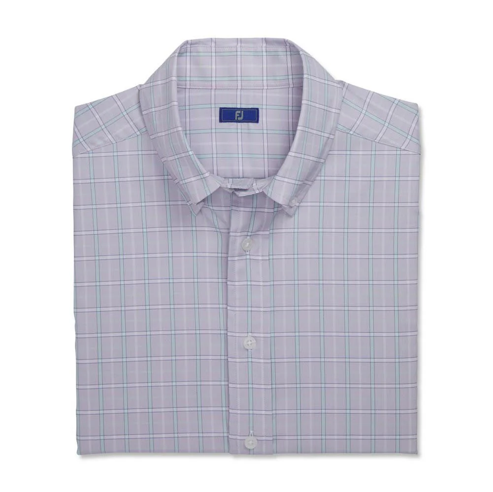 FootJoy Super Soft Woven Plaid Shirt - Image 5