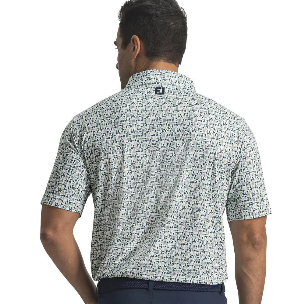 FootJoy Surfs Up Lisle Golf Polo - Image 2