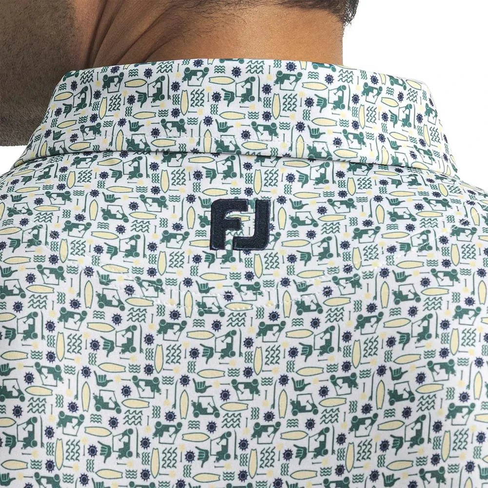 FootJoy Surfs Up Lisle Golf Polo - Image 3