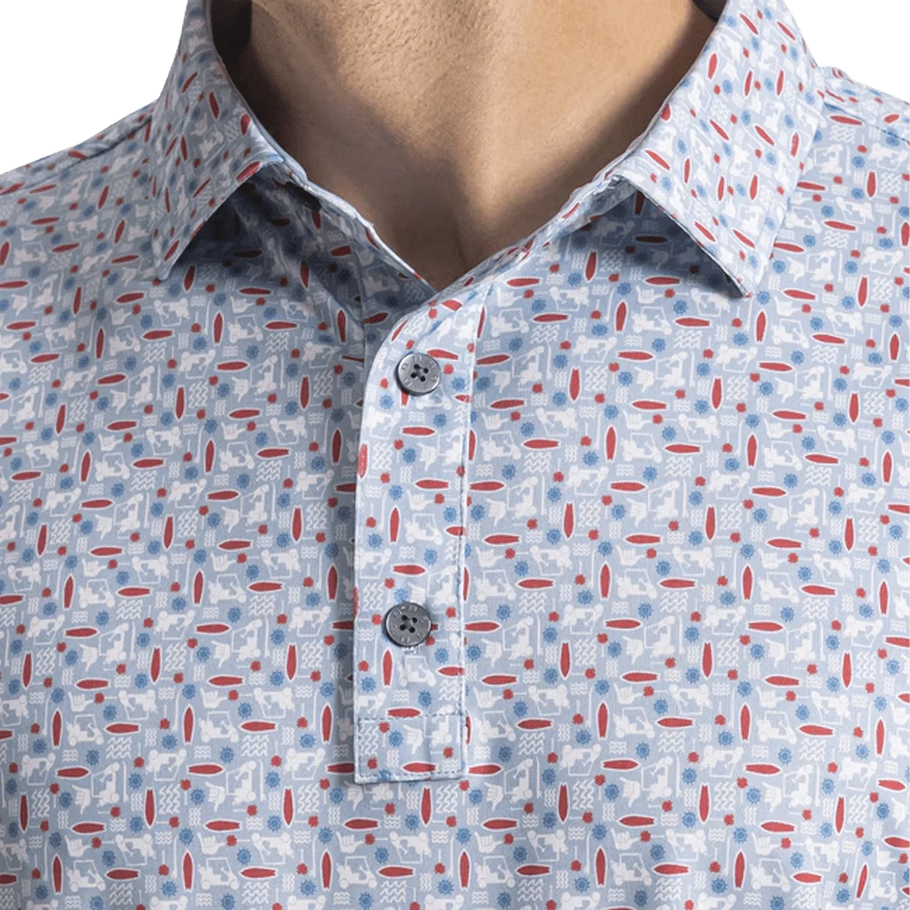 FootJoy Surfs Up Lisle Golf Polo - Image 7