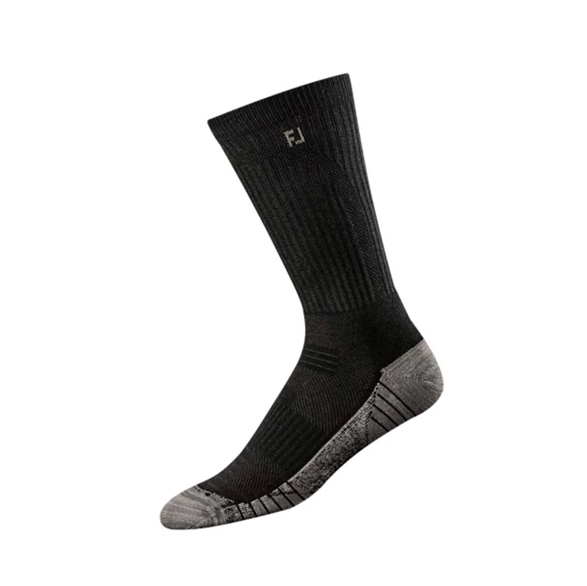FootJoy TechSof Tour Crew Sock - Black