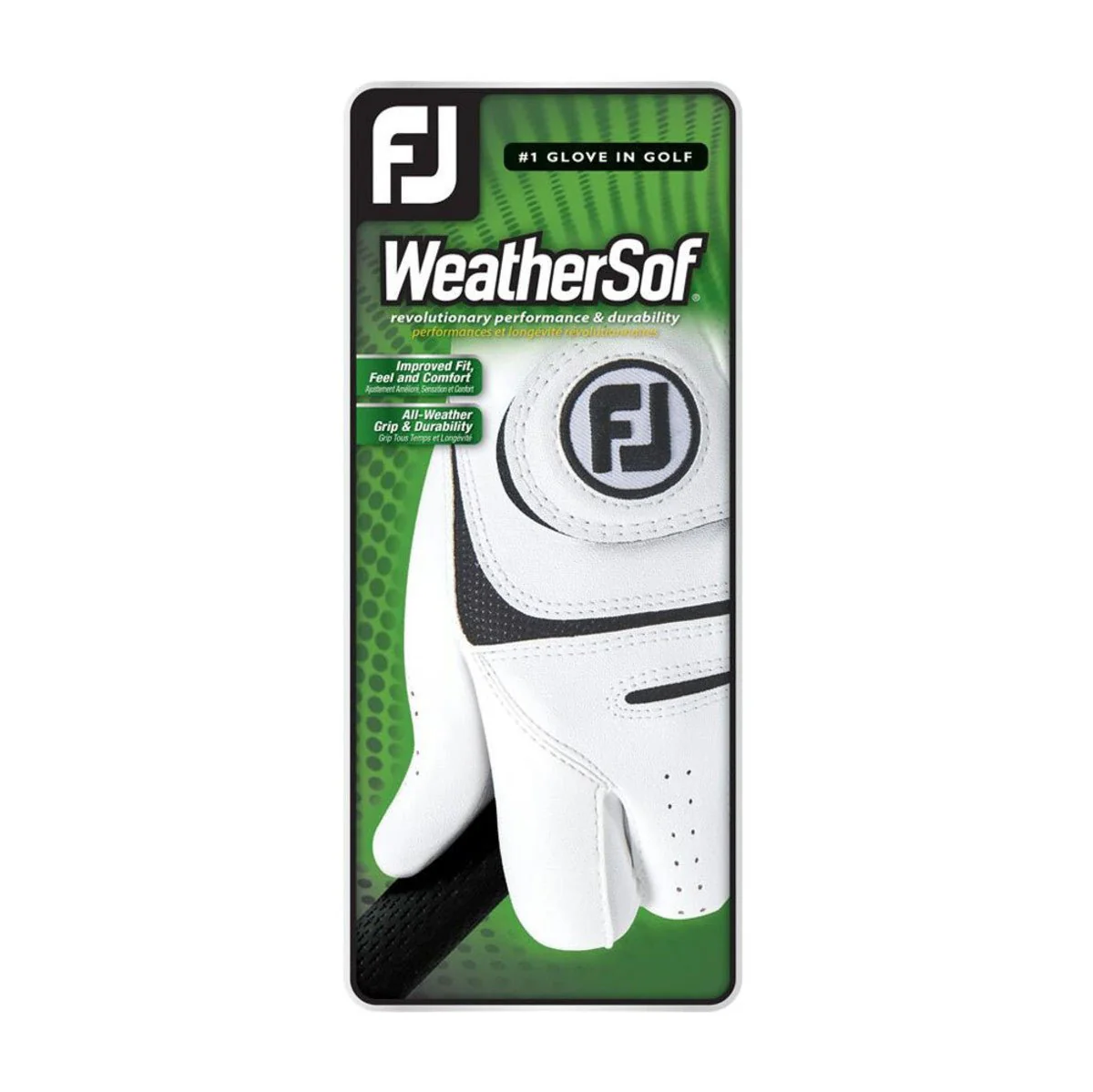 FootJoy Men's WeatherSof Glove - White - Prior Generation - Image 4