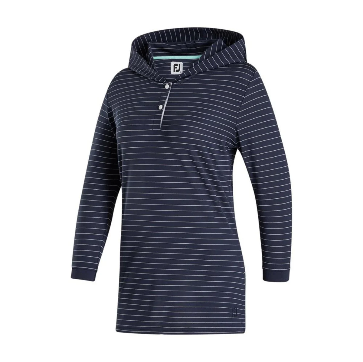 FootJoy Women's 3/4 Sleeve Pinstripe Hoodie - Image 12