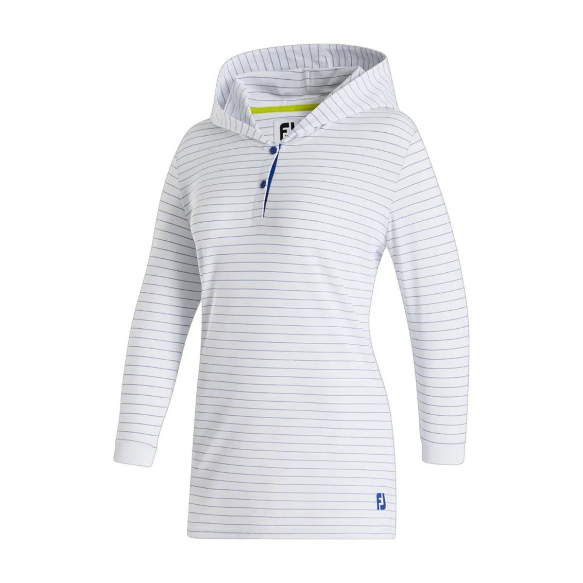 FootJoy Women's 3/4 Sleeve Pinstripe Hoodie - Image 4